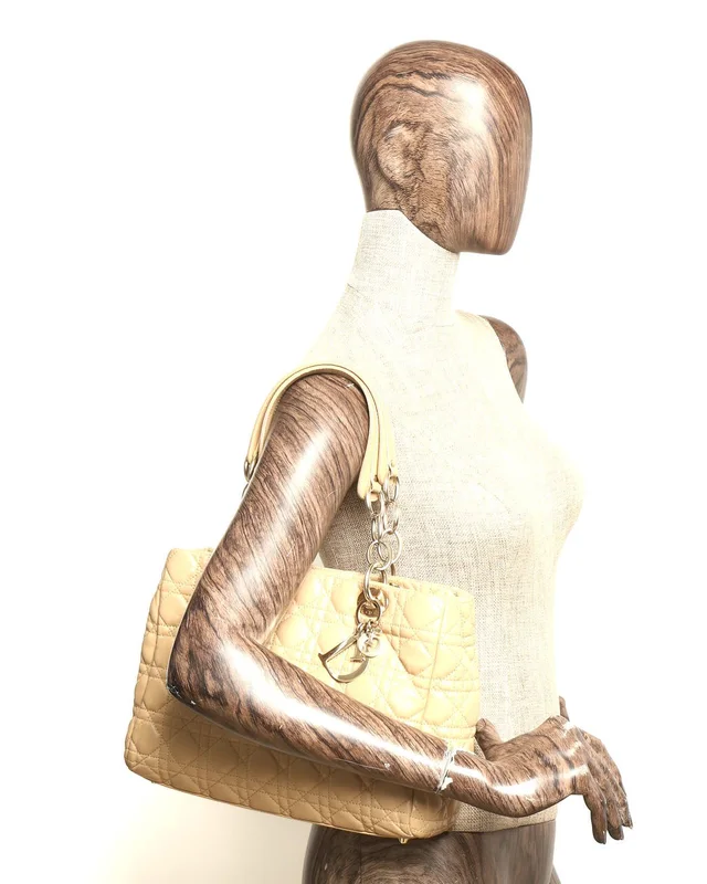 Lady Dior Shopping Tote Handbag in Leather from A Retro Tale, photo 7 of 7