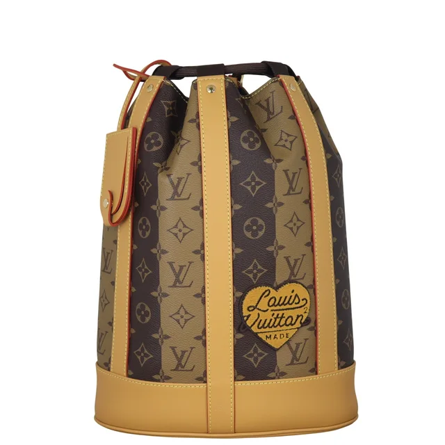 Louis Vuitton x Nigo Randonnee Backpack Monogram Reverse in Coated canvas from Luxe.It.Fwd