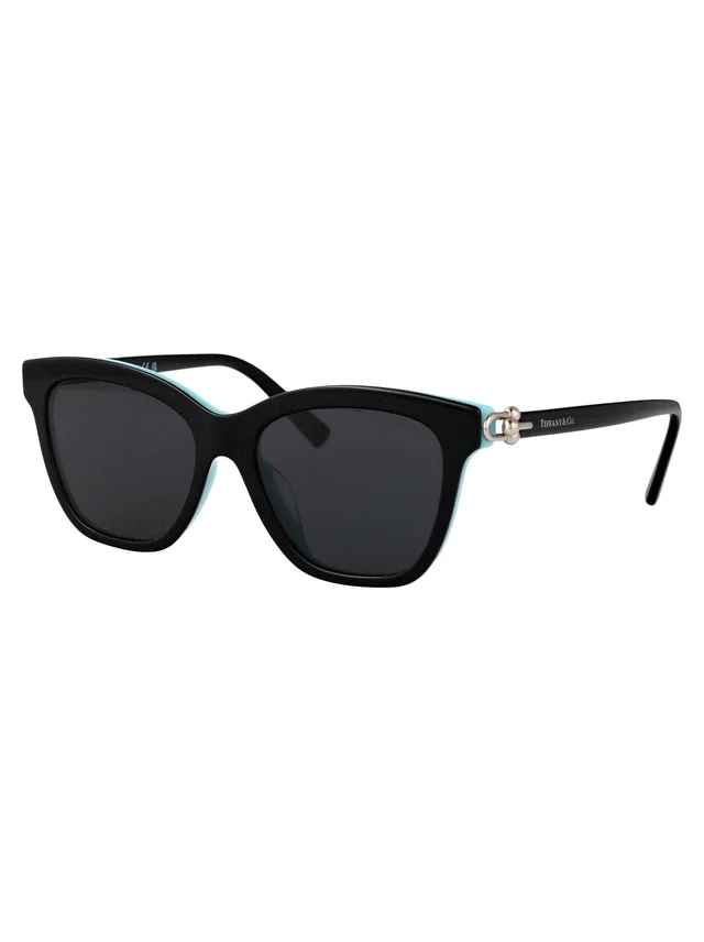 Tiffany & Co. 0tf4241d Cat-Eye Acetate Sunglasses — Black in Black from HEWI, photo 2 of 2