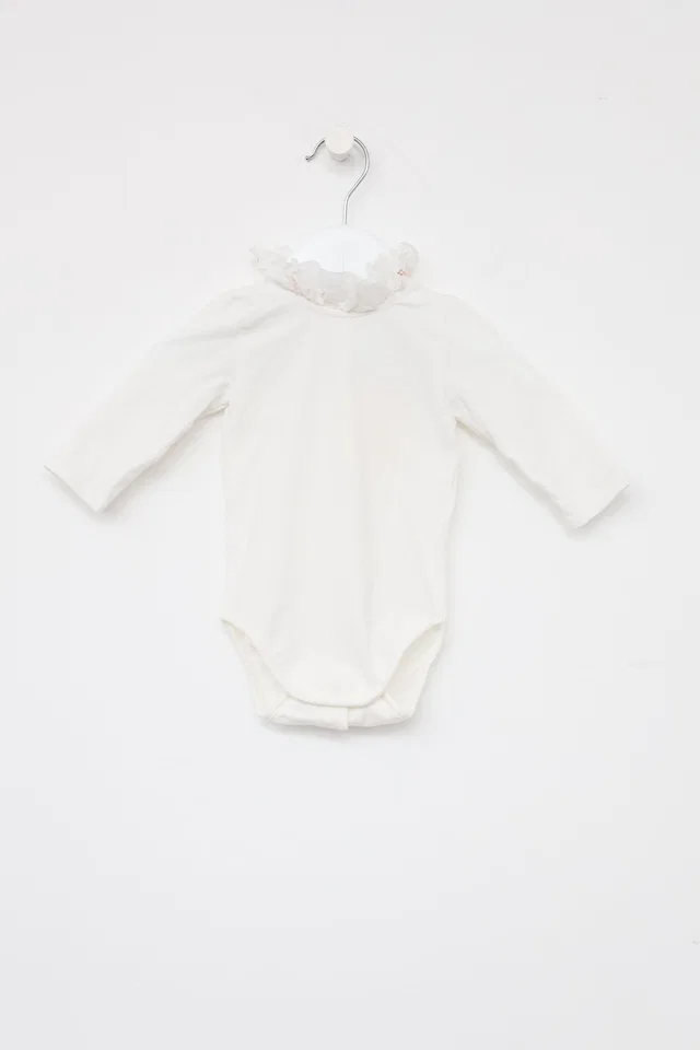Chloé Kids Ruffle Onesie from VSP Consignment