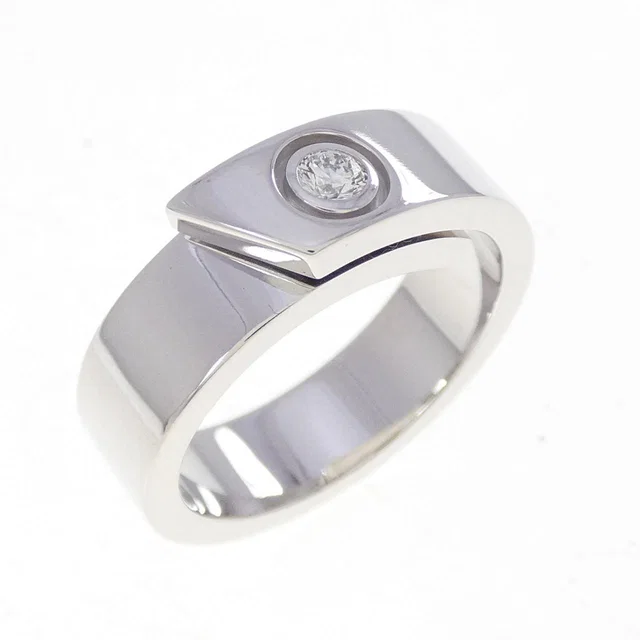 Cartier Anniversary 750 White Gold Diamond Ring Size 11 in White from LuxUness