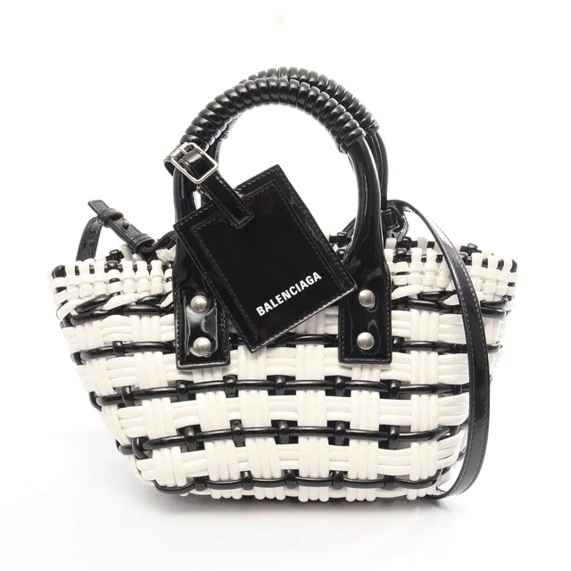 Balenciaga BISTRO XXS Patent Leather 2way Handbag in Patent leather from LuxUness