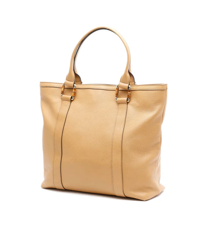 Gucci Bamboo Tote Bag in Leather from A Retro Tale, photo 2 of 8