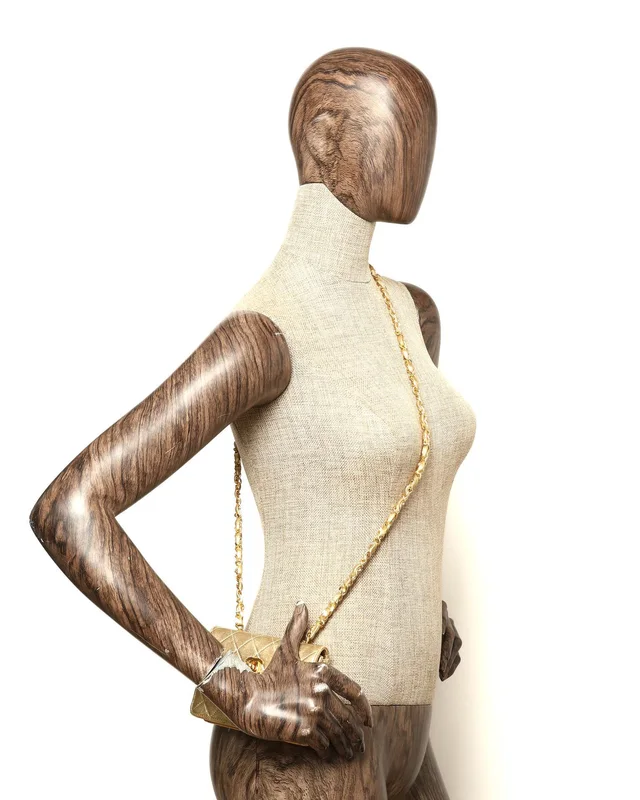 Chanel Classic Micro Single Flap Bag in Woven leather from A Retro Tale, photo 10 of 10