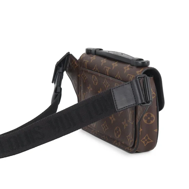 Louis Vuitton SPadlock Sling Bag NoirM45807 Monogram Macassar Canvas in Canvas from GALLERY RARE, photo 3 of 18