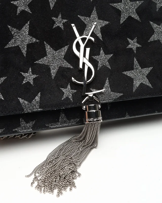 Saint Laurent Small Kate Tassel Bag in Suede from A Retro Tale, photo 6 of 8