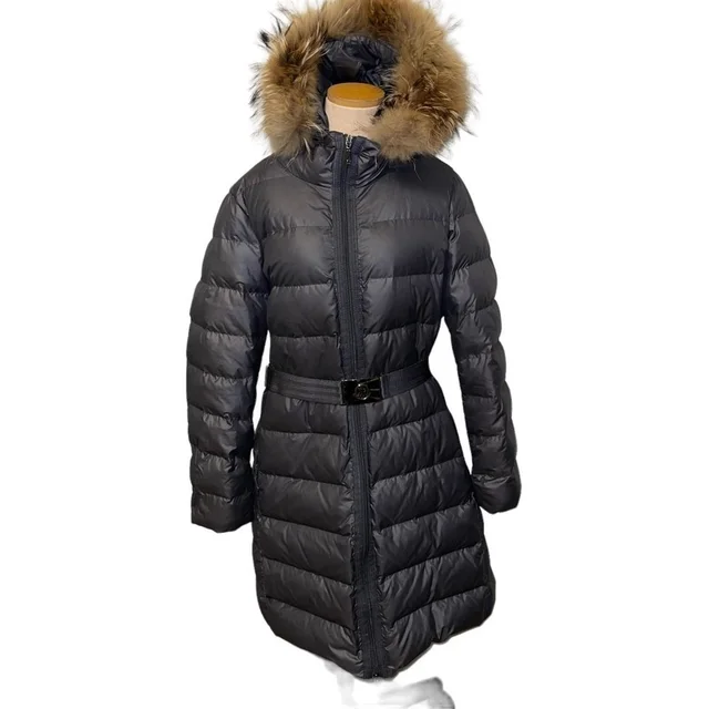 Moncler Women Down Jacket Size 5 in gray from Poshmark