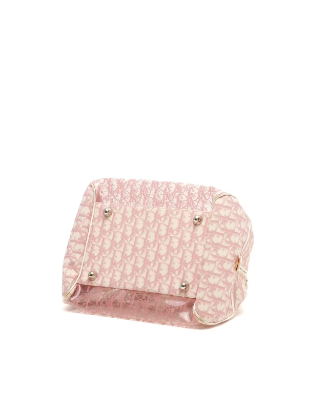 Dior Vinyl Diorissimo Girly Bowling Bag in Canvas from A Retro Tale, photo 4 of 12