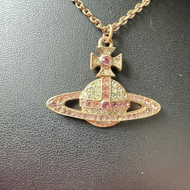 Vivienne Westwood Kika Pendant in pink from Grailed