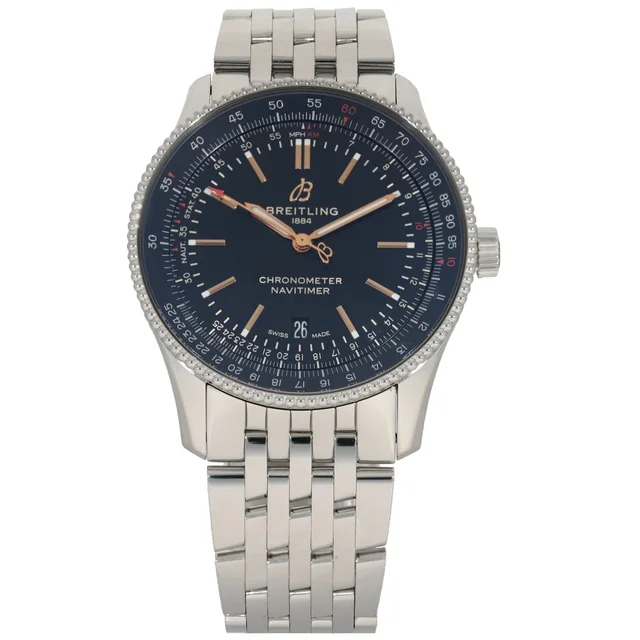 Breitling Navitimer A17326 41mm Stainless Steel Watch from H&T
