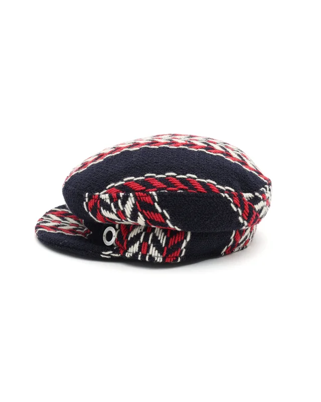 Chanel Wool Newsboy Hat in Wool from A Retro Tale, photo 2 of 5