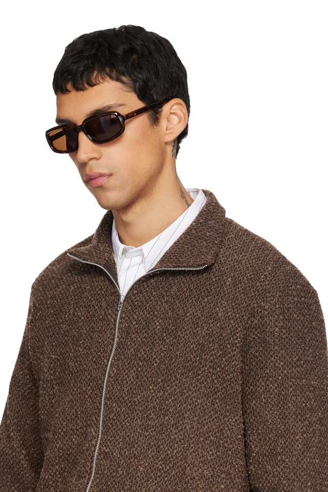 RETROSUPERFUTURE Brown Troll Sunglasses, photo 4 of 4 from SSENSE