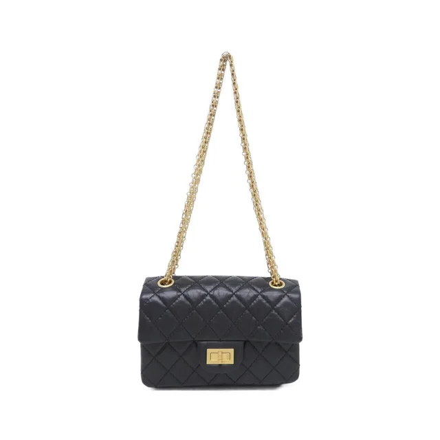 Chanel Shoulder Bag Black in Black from The Reluxe