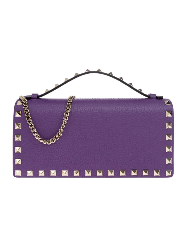 Valentino Garavani Rockstud Foldover Top Chained Wallet from SENSER, photo 1 of 1