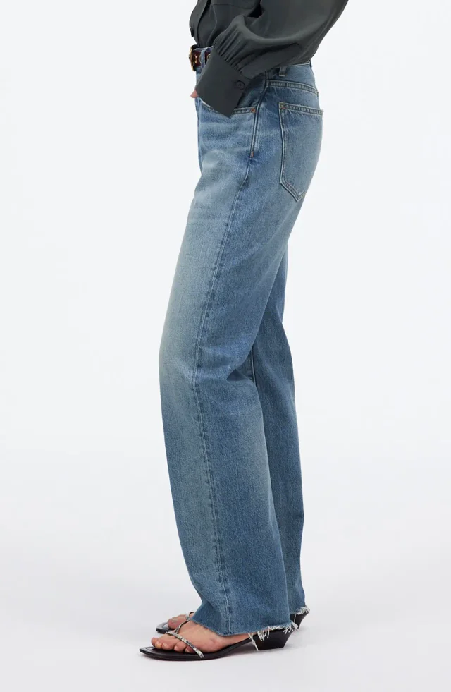 Madewell The Dean Airy Easy Straight Leg Jeans, photo 5 of 11 from Nordstrom Rack