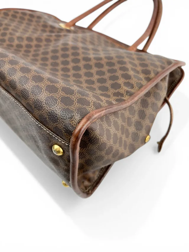 Celine Vintage Macadam Zip Top Tote from Season 2 Consign, photo 2 of 2