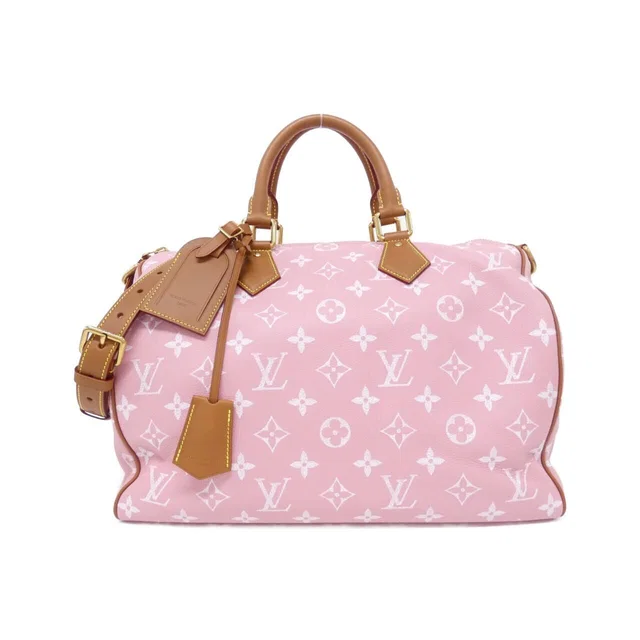 Louis Vuitton Monogram Leather Speedy P9 Bandouliere 40 Boston Bag in Leather from The Reluxe