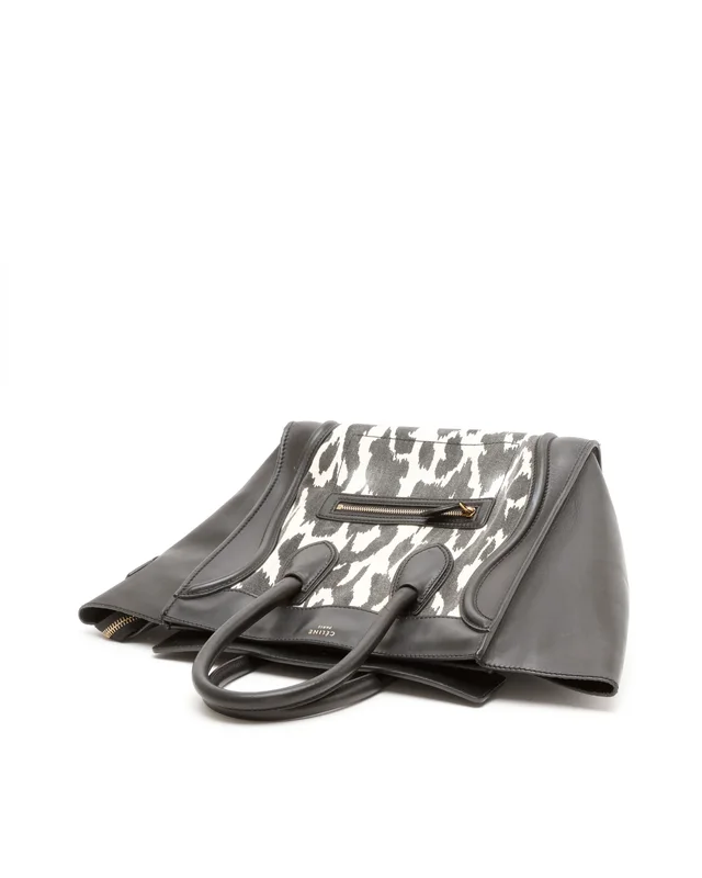 Celine Luggage Mini Bag in Canvas from A Retro Tale, photo 5 of 7