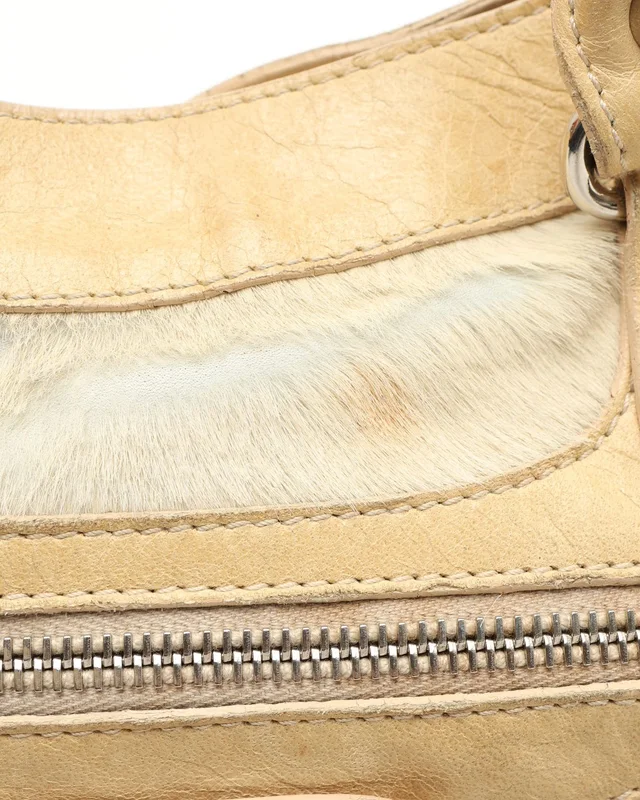 Balenciaga Pony Hair First Bag in Denim from A Retro Tale, photo 10 of 11