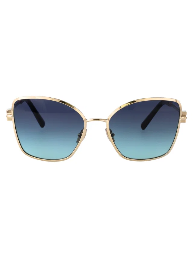 Tiffany & Co. 0tf3102b Gradient Lens Sunglasses — Gold Metal in Gold from HEWI