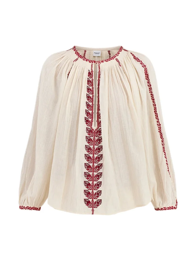 Marant Etoile Lena-GE Blouse in Beige from Fenwick, photo 1 of 1