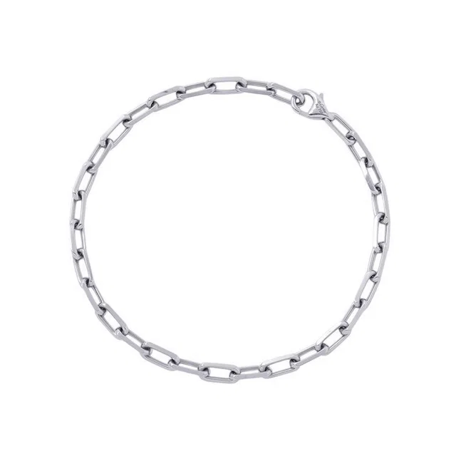 Santos de Cartier Bracelet Small Model Size SmallB6090500 18K White Gold in White from GALLERY RARE