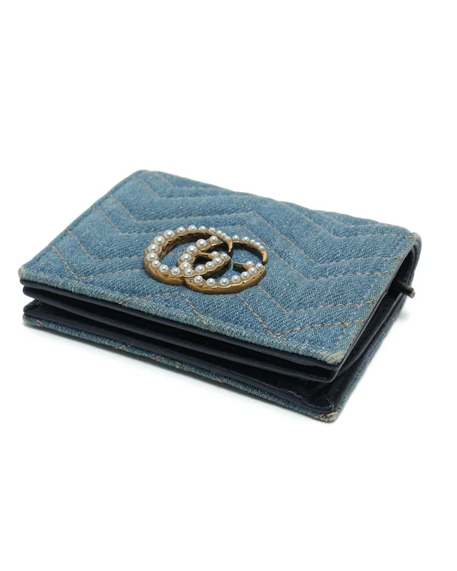 Gucci Marmont Wallet in Denim from A Retro Tale, photo 4 of 7