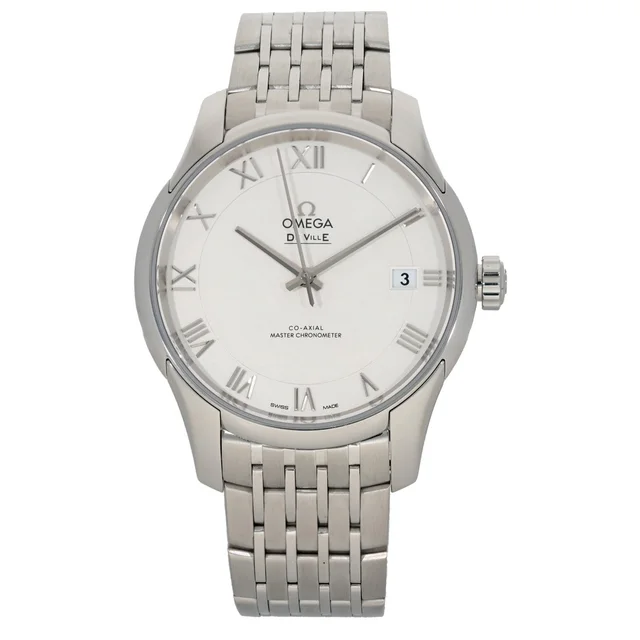 Omega De Ville Hour Vision 433.10.41.21.02.001 41mm Stainless Steel Watch from H&T