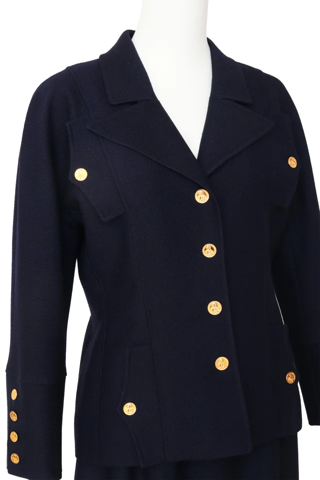 Chanel Wool Four Pocket Jacket and Skirt Set in Wool from Recess LA, photo 2 of 2