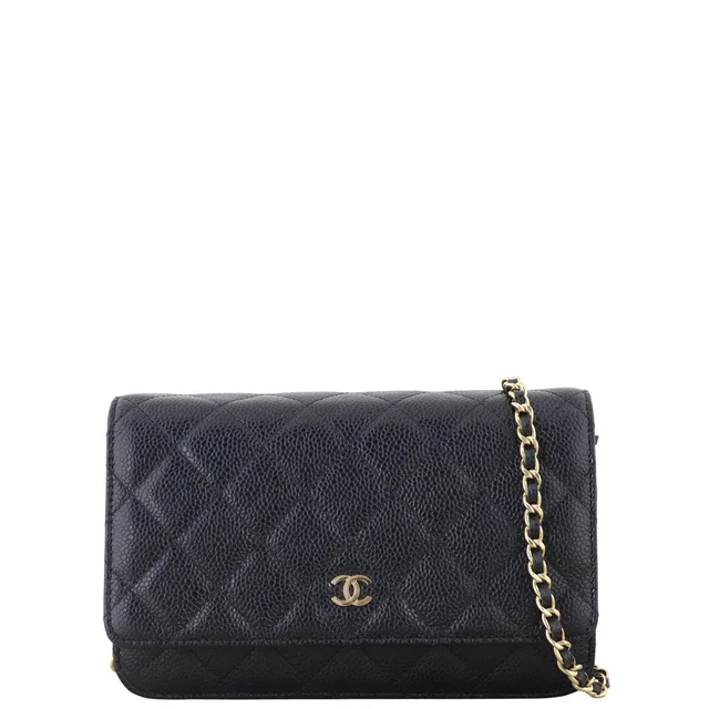 Chanel Classic Wallet on Chain in Caviar leather from Luxe.It.Fwd