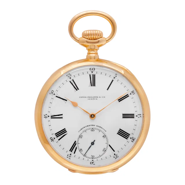 Patek Philippe pocket watch 55.5mm in Yellow Gold from Gray And Sons