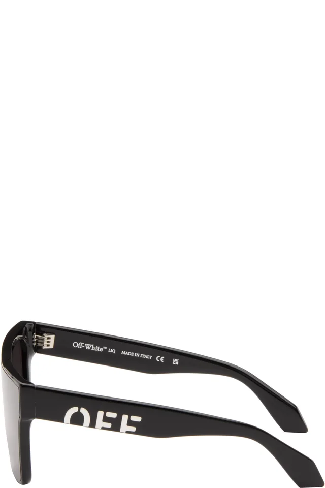 Off-White Black Columbus Sunglasses, photo 3 of 4 from SSENSE