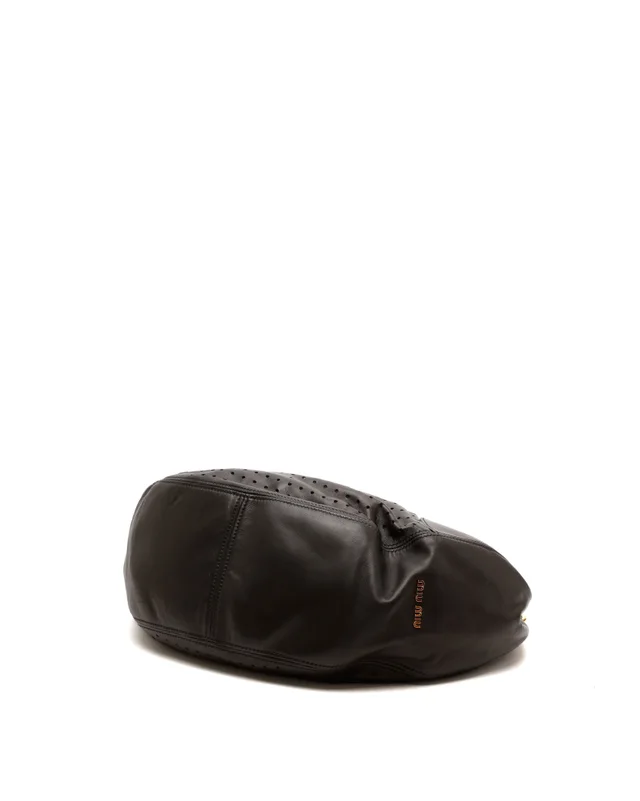 Miu Miu Perforated Hobo Bag in Leather from A Retro Tale, photo 5 of 7
