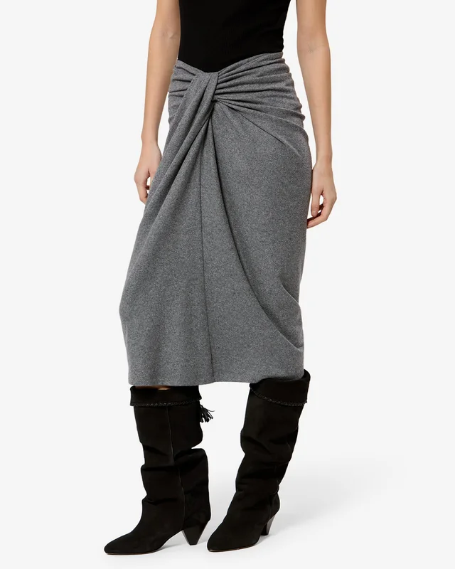 Isabel Marant Étoile Jeldia Draped Skirt, photo 5 of 7 from SENSER