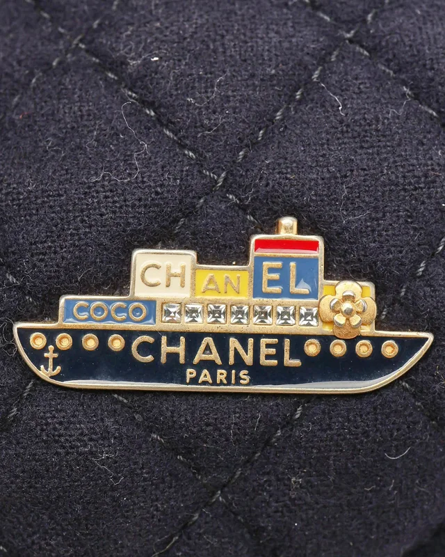 Chanel 2018s Paris-Hamburg Sailor Charms Waist Bag in Lambskin from A Retro Tale, photo 7 of 11