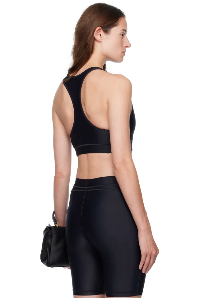VETEMENTS Black Eagle Sport Bra, photo 3 of 4 from SSENSE