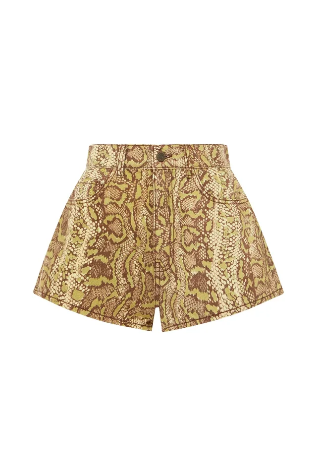 2601 - SUMMER 26 BOA DENIM MICRO SHORT from Alemais, photo 1 of 1