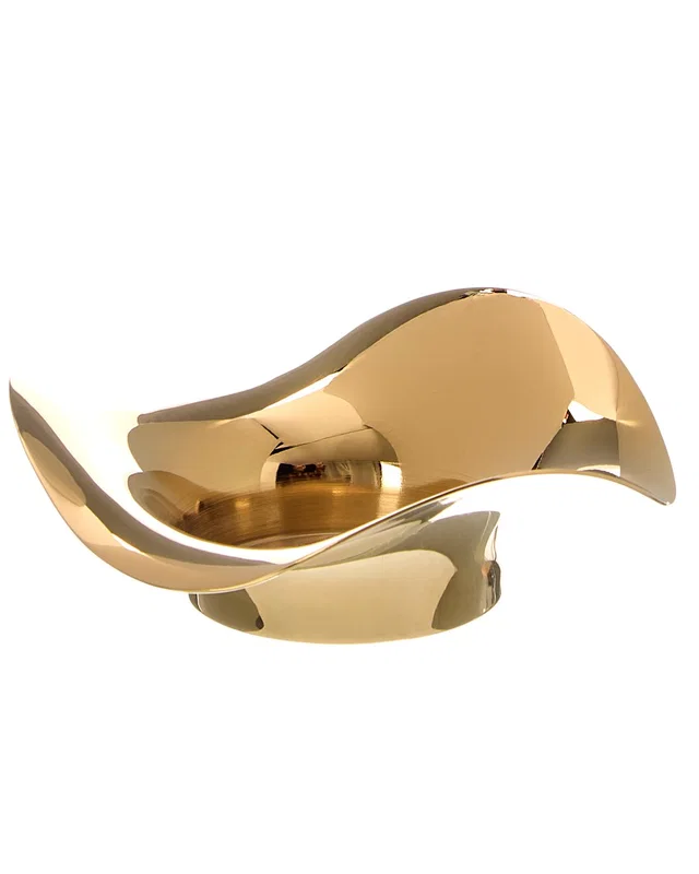 Georg Jensen Hand Polished Cobra Pillare Candleholder, image 1 of 1 from Rue La La
