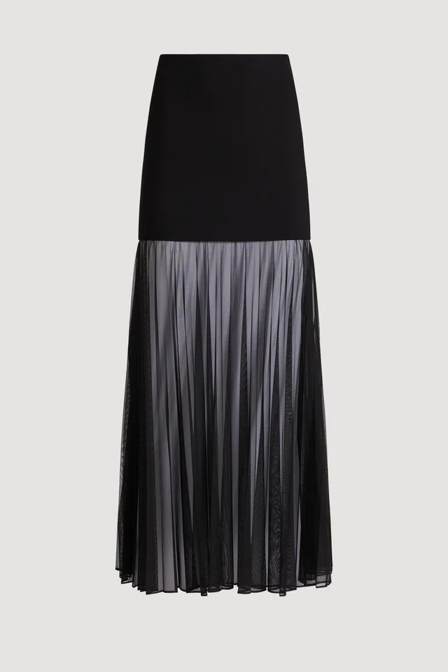 Aje Studio Ivy Sheer Maxi Skirt in Black from Aje, photo 1 of 1