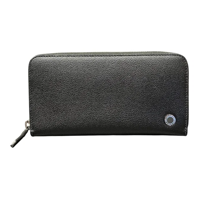 Bvlgari Leather Long Wallet in Leather from LuxUness