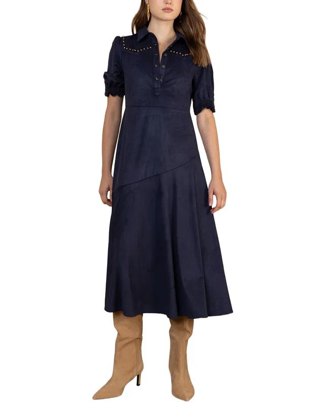 Hale Bob Kaisley Short Sleeve Midi Dress, image 1 of 1 from Rue La La