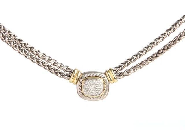 David Yurman Diamond Albion Necklace from Ann's Fabulous Finds