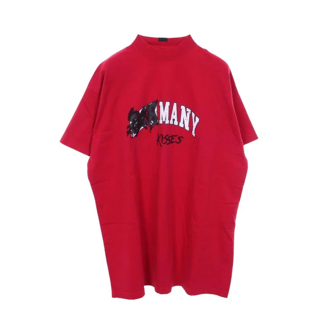 Balenciaga MANY KISSES Cotton T shirt from LuxUness