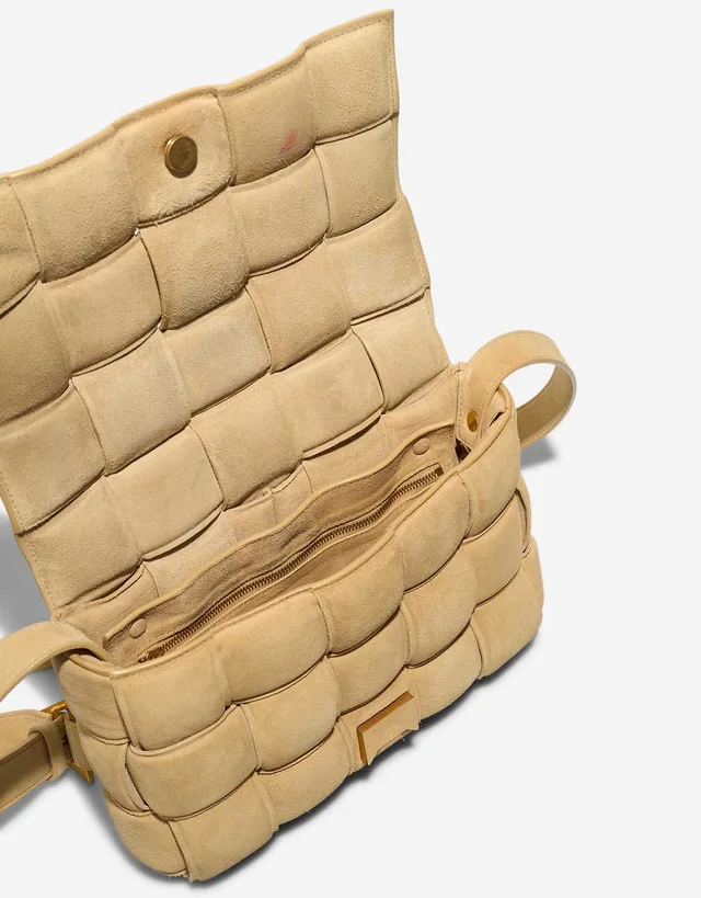 Bottega Veneta Cassette Suede Beige in Beige Suede from SACLÀB, photo 10 of 12
