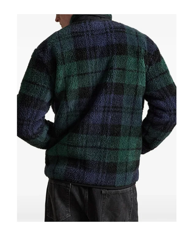 Polo Ralph Lauren plaid fleece sweatshirt, photo 2 of 3 from SENSER