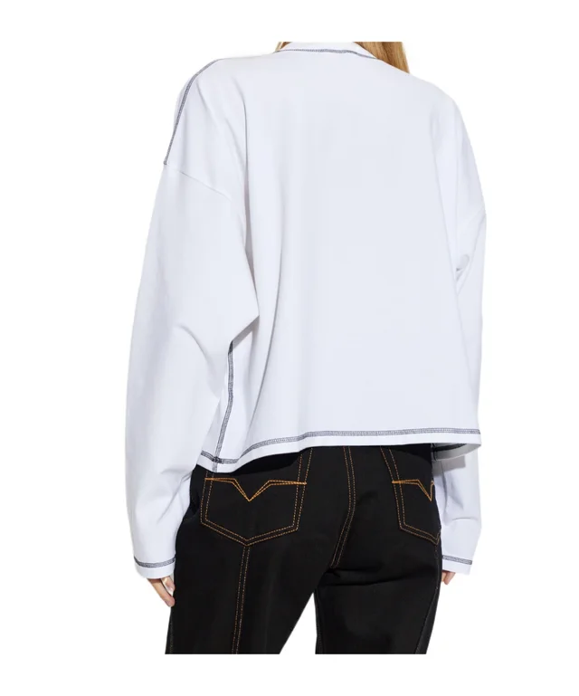 Versace Cotton long-sleeve top, photo 4 of 4 from SENSER