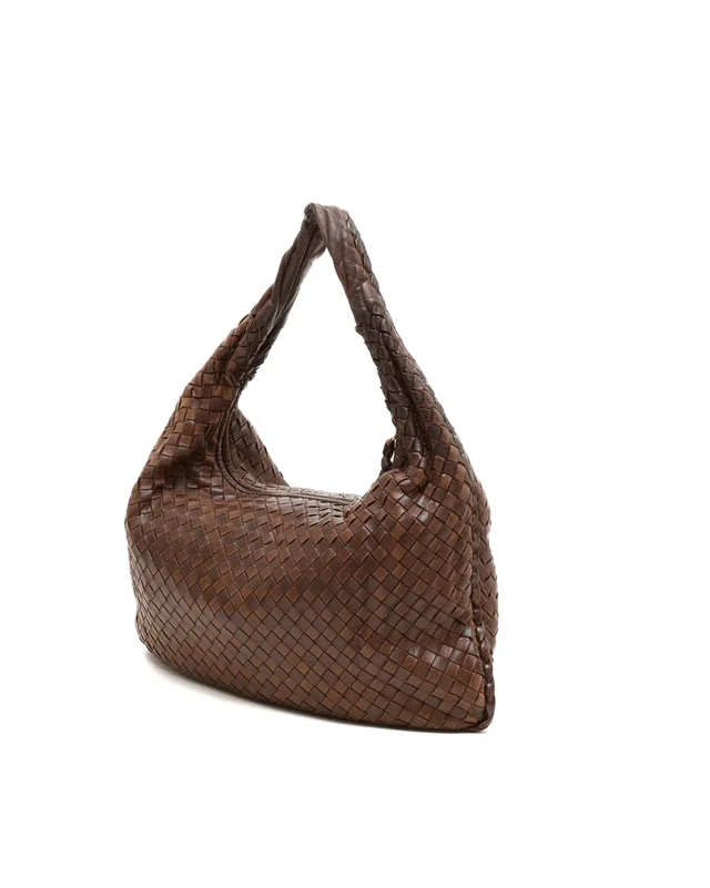 Bottega Veneta Small Intrecciato Hobo Bag in Woven leather from A Retro Tale, photo 3 of 9