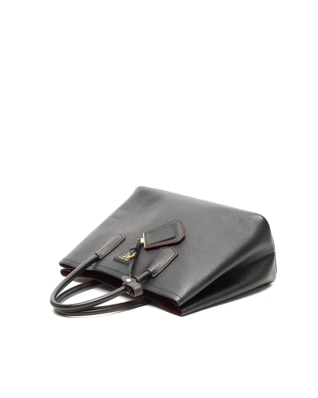 Prada Saffiano Medium Cuir Tote Bag in Saffiano leather from A Retro Tale, photo 5 of 11