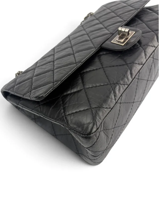 Chanel Black Reissue Double Flap in Black Calfskin from Season 2 Consign, photo 8 of 11