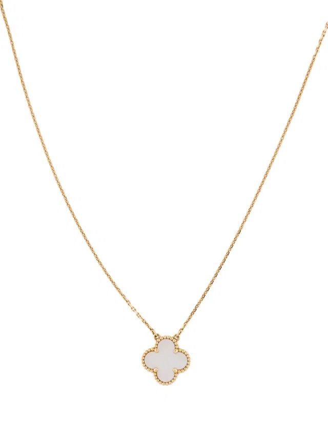 Van Cleef & Arpels charms & pendants in white from The RealReal